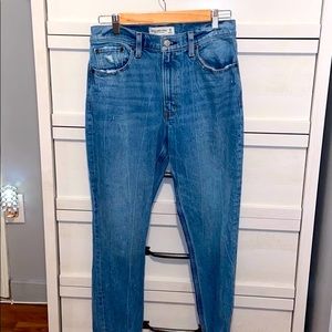 Abercrombie High Rise Mom Jeans